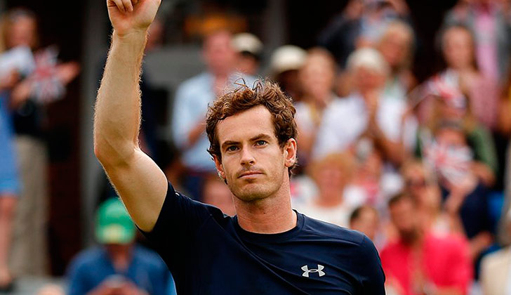 Andy Murray anuncia que cobrará lo mismo que las mujeres en el Master 1000 de Roma. Foto: AFP
