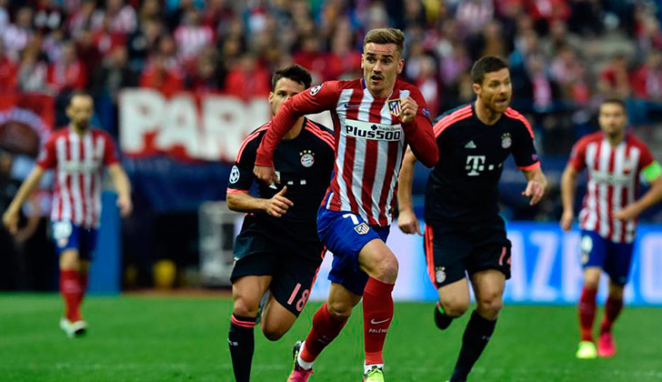 Atlético Madrir venció por 1 a 0 al Bayern Múnich por las semifinales de la Champions. Foto: AFP