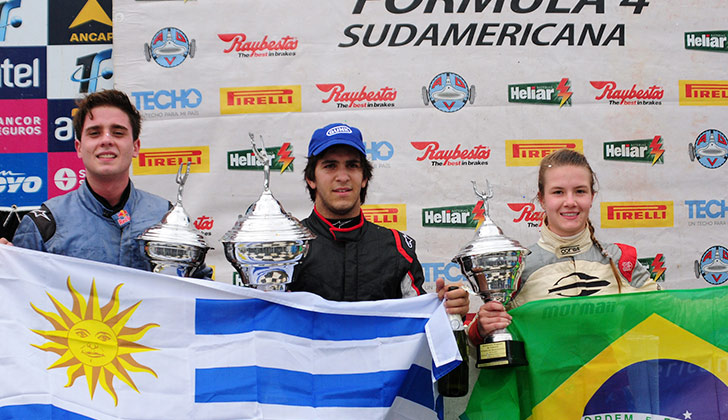 Juan Manuel Casella  fue el ganador en la segunda fecha de la F4 Sudamericana 