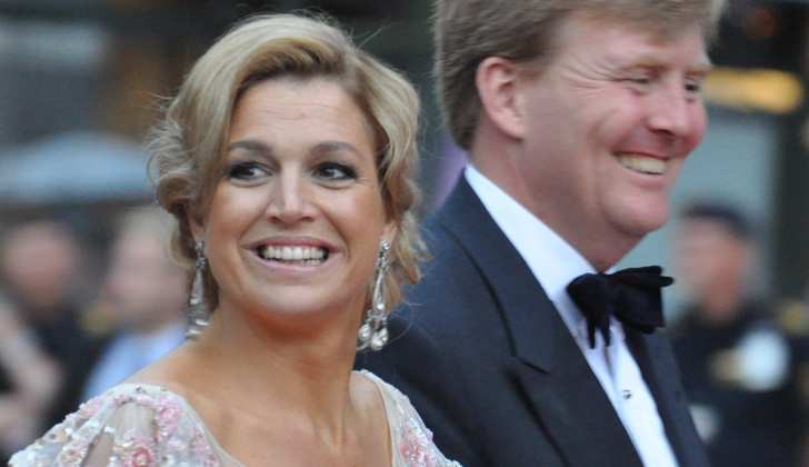 Máxima de Holanda, reina consorte desde abril de 2013, junto a su esposo el Rey Willem-Alexander Claus George Ferdinand van Oranje-Nassau. Foto: Wikimedia Commons. 