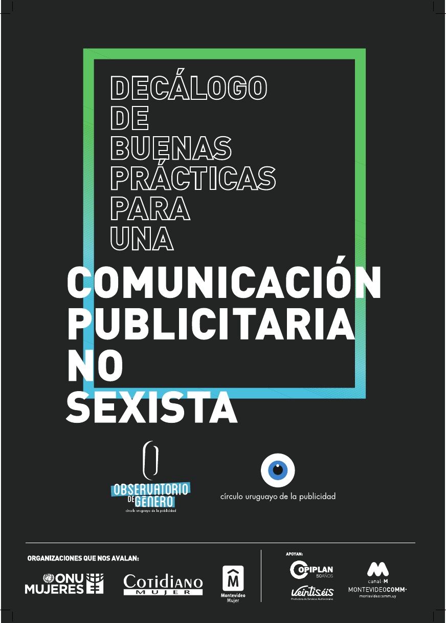 Presentan decálogo para una publicidad no sexista.