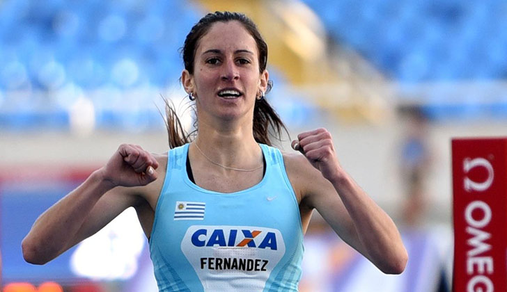 María Pía Fernández obtuvo la sexta medalla para Uruguay en el Iberoamericano de Río. Foto: @PrensaCAU