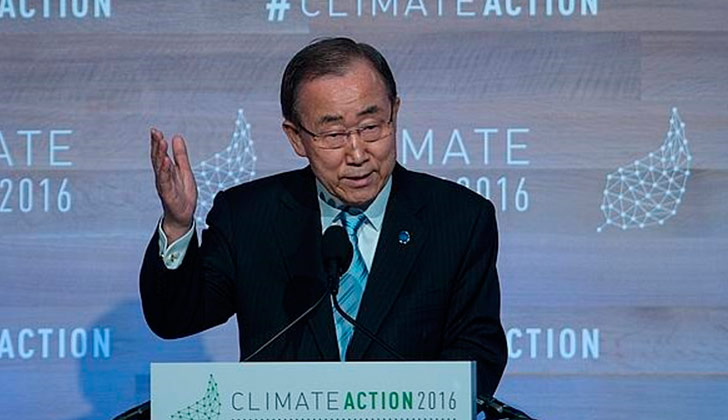 La ONU y el Banco Mundial buscan un cambio "radical e irreversible" contra el cambio climático. Foto: AFP