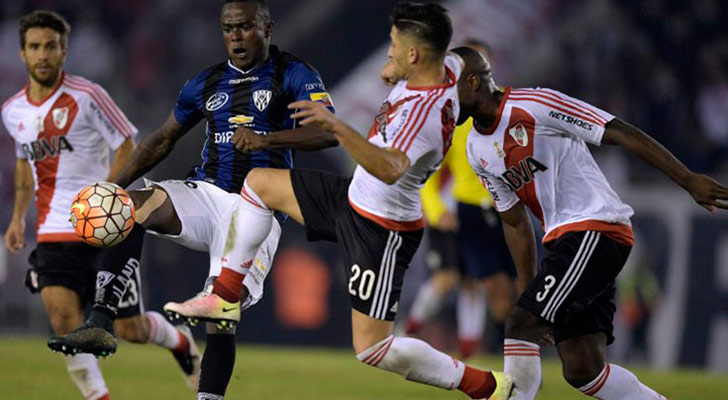 Independiente del Valle eliminó a River Plate de la Libertadores. Foto: AFP