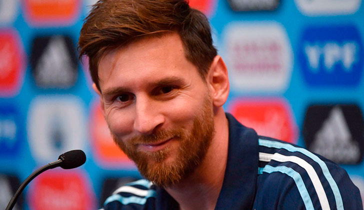 Messi: "sería una gran decepción si perdemos la tercera final consecutiva". Foto: CONMEBOL