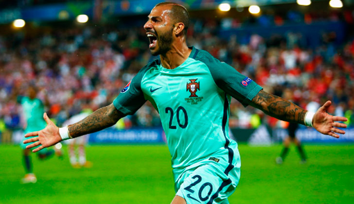 Portugal con un gol sobre el final del alargue venció a Croacia y se metió en cuartos de final. Foto: @UEFAEURO