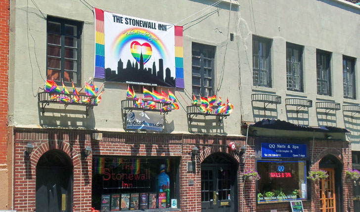 El famoso bar Stonewall, en la Greenwich Village. Foto: Wikimedia Commons. 