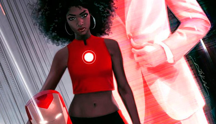 Marvel anuncia que nuevo "Iron Man" será mujer y de raza negra.