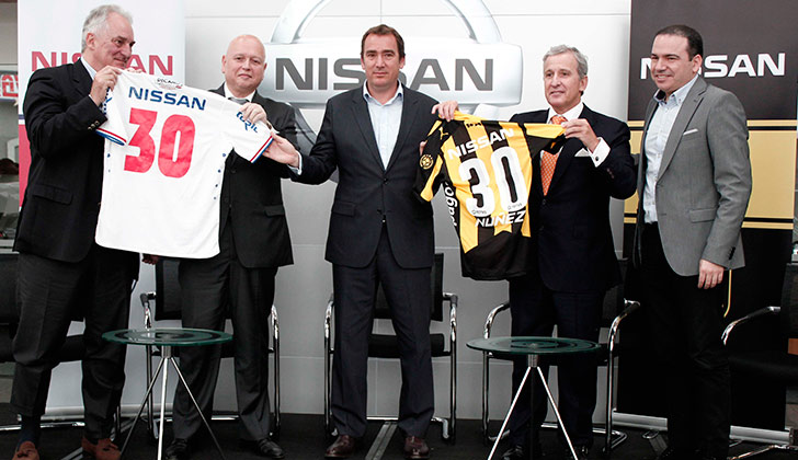 Nissan cerró acuerdo con Peñarol y Nacional y auspiciará a ambos en la nueva temporada.
