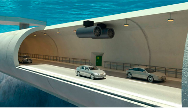 Noruega construirá el primer túnel flotante del mundo.