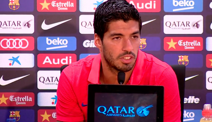 Suárez sobre Tabárez: “ Lo veo bien, con ganas y muy lúcido”. Foto: FC Barcelona