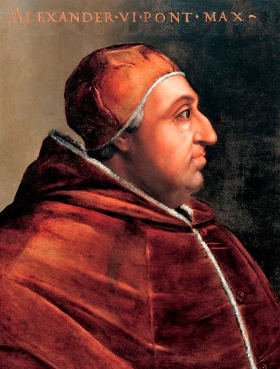 Retrato de Rodrigo de Borja. Foto: Wikimedia Commons.