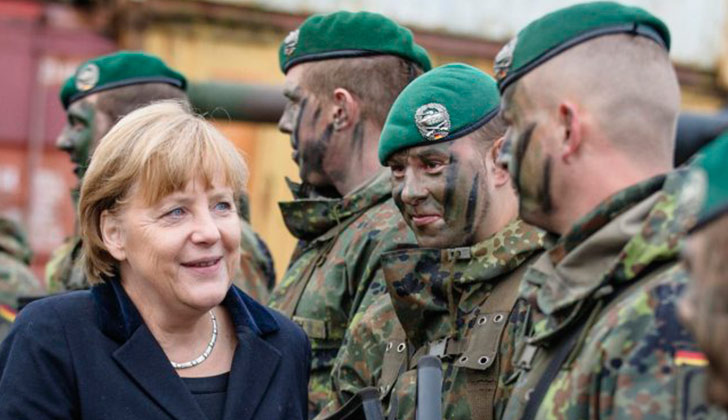 Alemania autoriza el uso del Ejército en el interior del país sin modificar la Constitución. Foto: @REUTERS