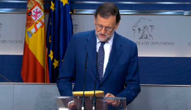 Socialistas ratifican que votarán en contra de Mariano Rajoy durante el proceso de investidura, por lo que probablemente el líder del PP no alcanzará los votos para formar Gobierno.