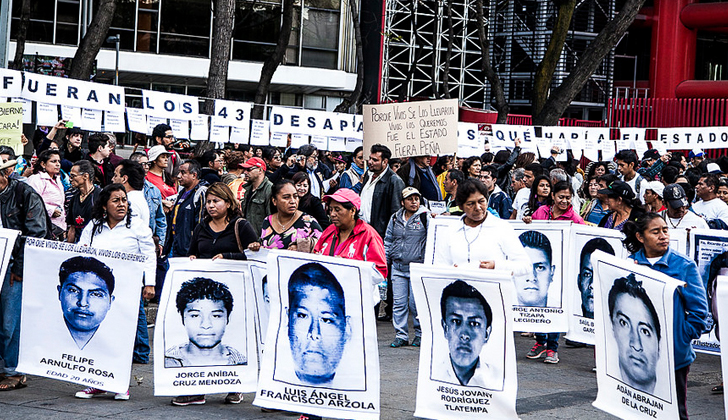 Investigación contradice versión oficial sobre caso Ayotzinapa. Foto: Portal Somos El Medio.