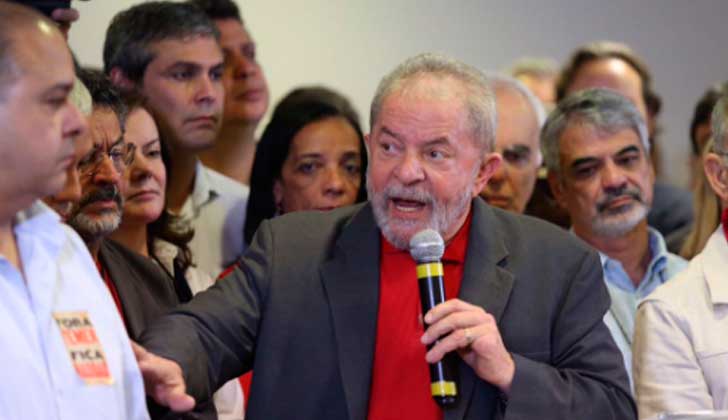 Lula anunció que será candidato a la presidencia en 2018 Foto: @ptbrasil