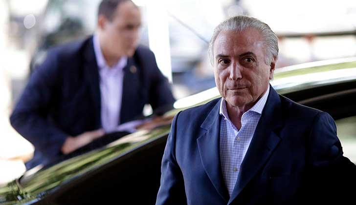 Michel Temer anunció un megaplan de privatizaciones para "hacer crecer a Brasil". Foto: AFP