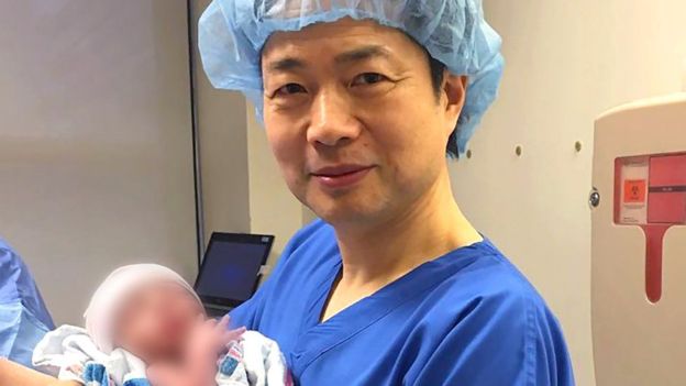 El doctor Zhang fue el responsable del procedimiento. Foto: New Hope Fertility Centre. 