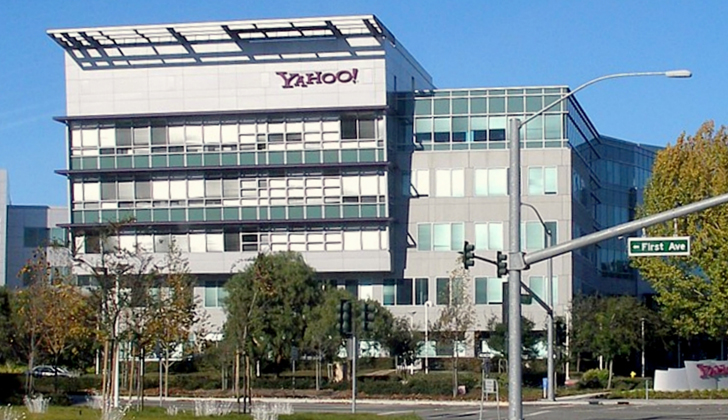 Oficinas principales de Yahoo en Sunny Valley, California. Foto: Wikimedia Commons.