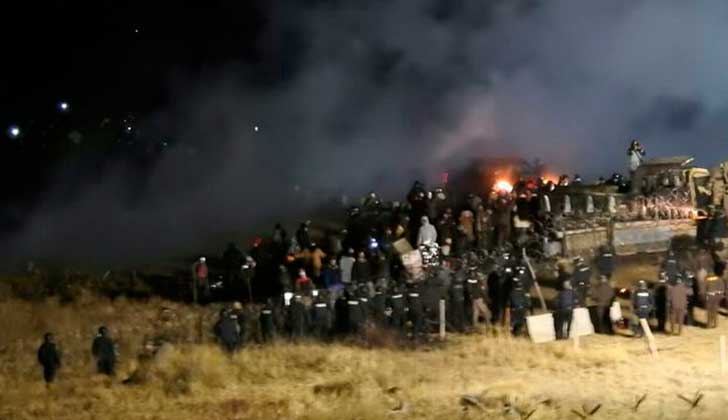 Dakota Access: represión en las protestas contra oleoducto deja 167 heridos.