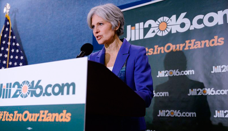 Jill Stein: “La mayoría de los votantes fueron motivados por el miedo al otro candidato”.