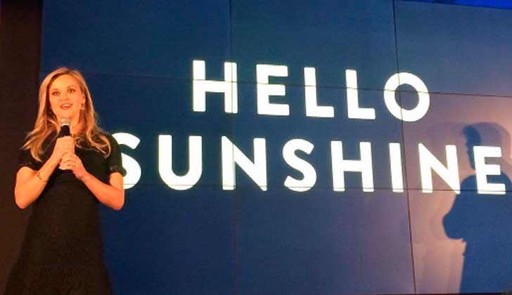 Reese Witherspoon lanzó 'Hello Sunshine', un proyecto en busca de la igualdad de género. Foto: @reesewitherspoon