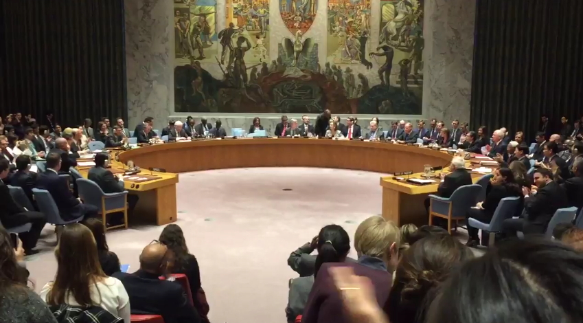 Consejo de Seguridad de las Naciones Unidas. Foto: ONU.