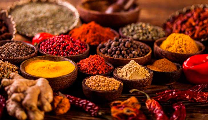 Cinco especias con grandes propiedades medicinales. Foto: Pixabay