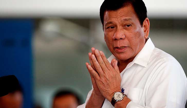 Duterte planifica ejecutar hasta 6 criminales al día tras reinstaurar la pena capital.