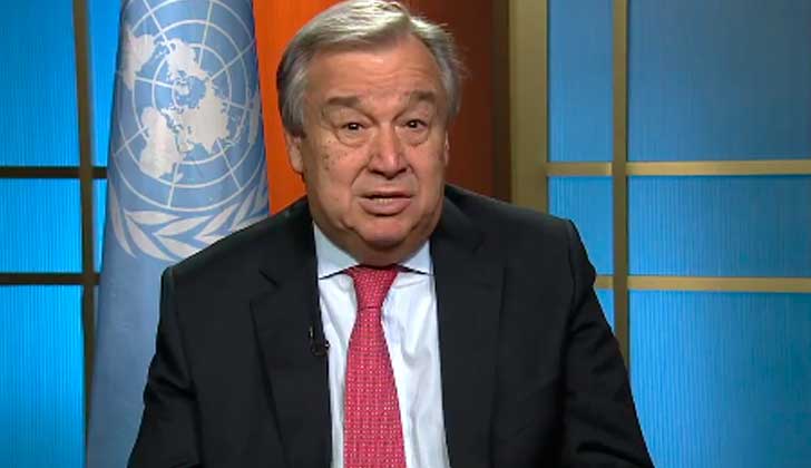 António Guterres asume la Secretaría General de la ONU y hace un llamado por la paz mundial. Foto: @ONU_es
