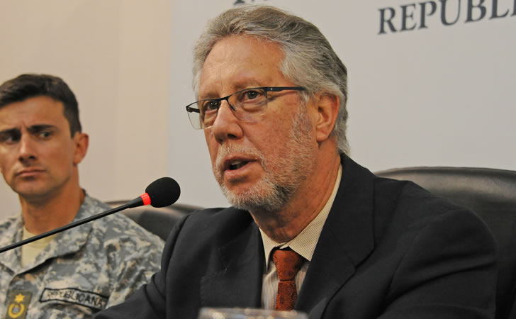 Subsecretario Jorge Vázquez, haciendo uso de la palabra / Foto: Presidencia