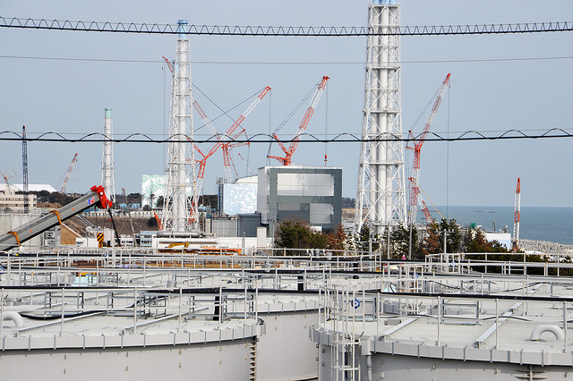 Planta nuclear de Fukushima. Foto:  Susanna Loof / IAEA