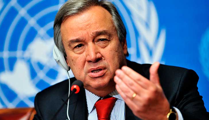 António Guterres: "Las políticas islamofóbicas pueden ser el mejor apoyo a la propaganda del Daesh". Foto: archivo ONU