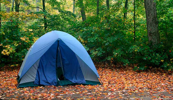 Ir a acampar puede ayudar a conseguir un mejor sueño. Foto: Pixabay