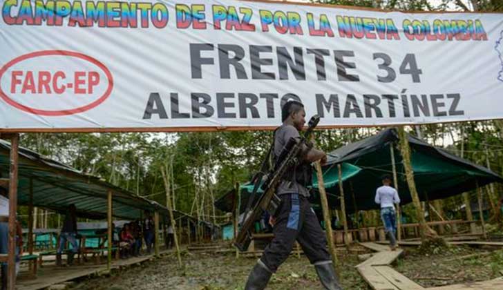 Las FARC piden modificar calendario de dejación de armas a la ONU.