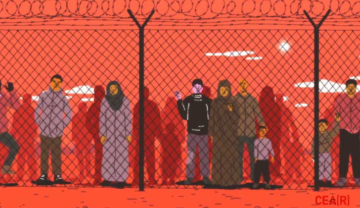 "El negocio de los refugiados", CEAR denuncia que la falta de vías legales alimenta el tráfico de personas.