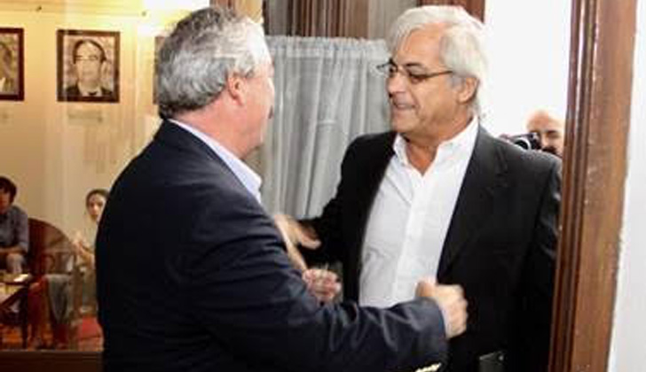 Diputado Gonzalo Mujica y senador Luis Alberto Heber.