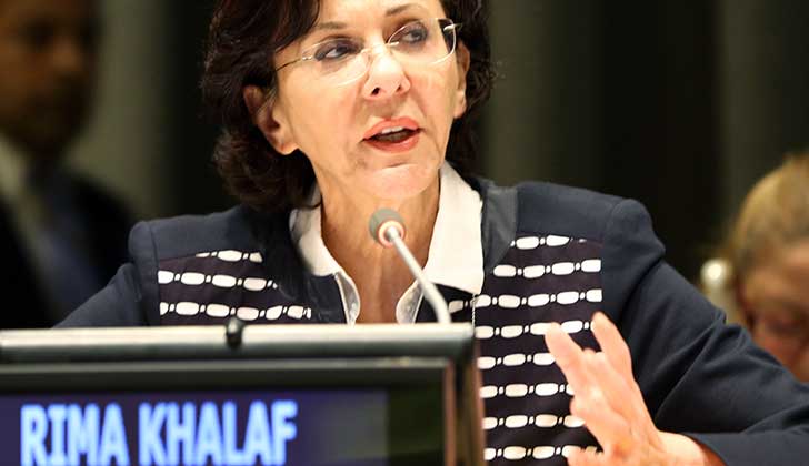 La jefa de la comisión de la ONU que acusó a Israel de apartheid contra Palestina renunció tras la presión para que retire el informe.