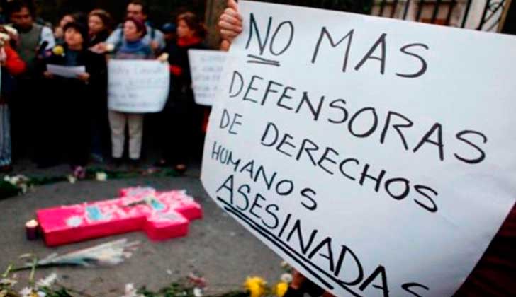 Denuncian en CIDH muerte de líderes sociales por paramilitares en  Foto: @jerojasrodrigueColombia.