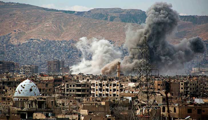 Ataque aéreo de la coalición internacional en Siria causa muerte de 33 civiles. Foto: archivo AFP