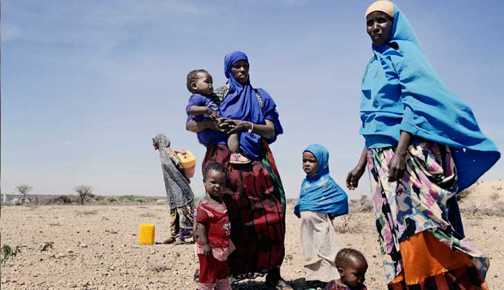 Más de 100 personas murieron en Somalia en las últimas 48 horas por la sequía.