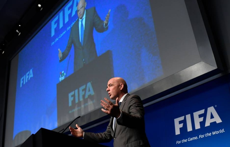 Gianni Infantino, actual presidente de la FIFA. Foto: fifa.com. 