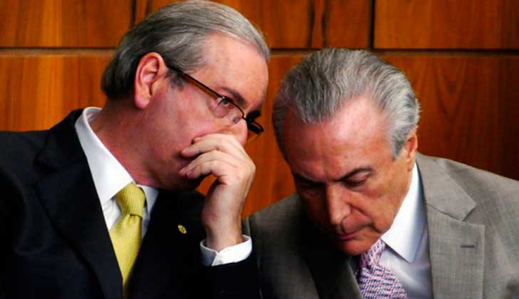 Desde la cárcel, Cunha involucró a Temer en el inicio del impeachment contra Rousseff.