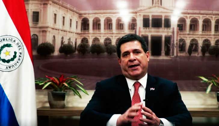 Horacio Cartes anuncia que renuncia a buscar reelección presidencial en Paraguay. Foto: Facebook Horacio Cartes