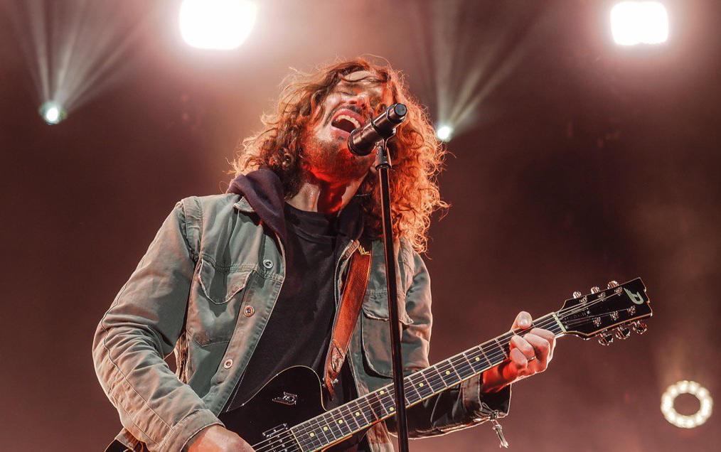 Chris Cornell en Memphis, Tennessee, con Soundgarden la semana pasada. Foto: Twitter Chris Cornell