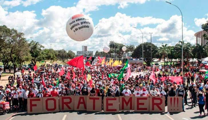 Temer pierde otro asesor,  mientras trabajadores exigen su renuncia y elecciones directas en Brasilia.