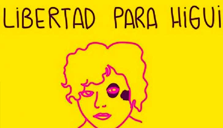 "Libertad para Higui", un reclamo que lleva más de seis meses en Argentina.