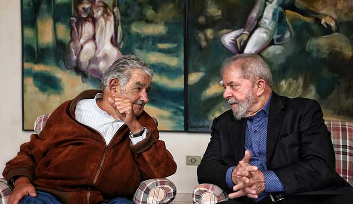 Mujica junto a Lula en Brasil instó a los pueblos latinoamericanos a retomar la senda del progresismo.