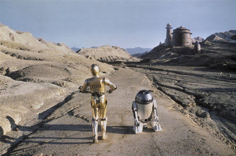 C3PO y R2D2. Imagen propiedad de Lucas Films.