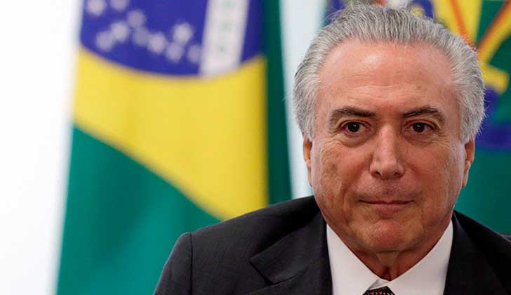 Orden de Abogados de Brasil presentará una acción de ‘impeachment’ contra Temer.